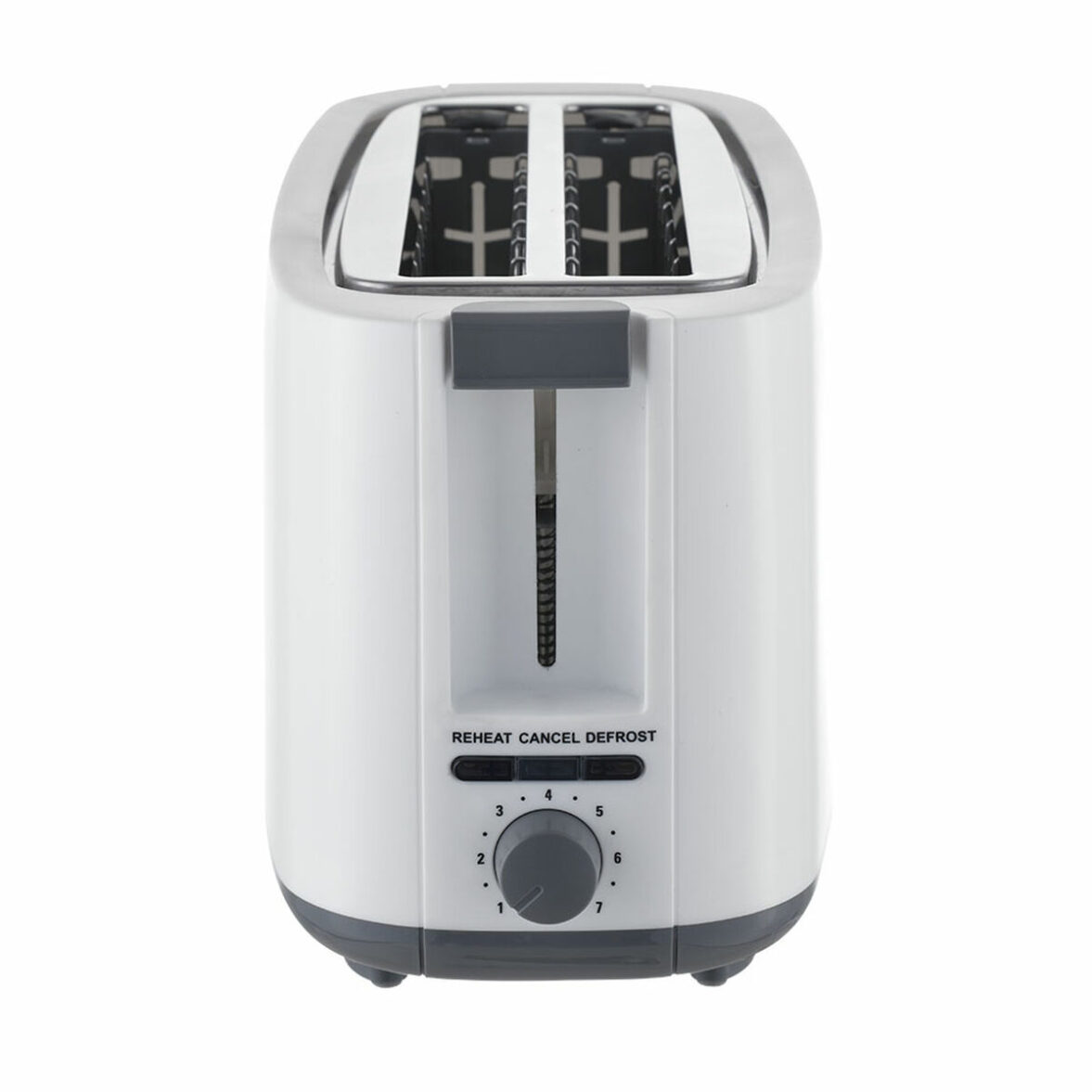 Tostadora EDM 07799 White Design 1400 W Doble ranura - Imagen 3