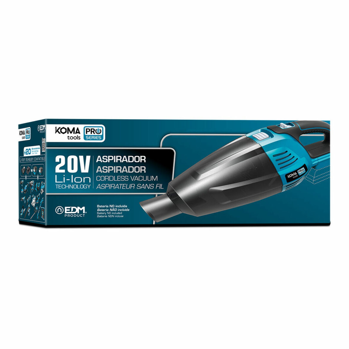 Aspiradora de Mano Koma Tools Pro Series 45,5 x 13,5 cm - Imagen 5