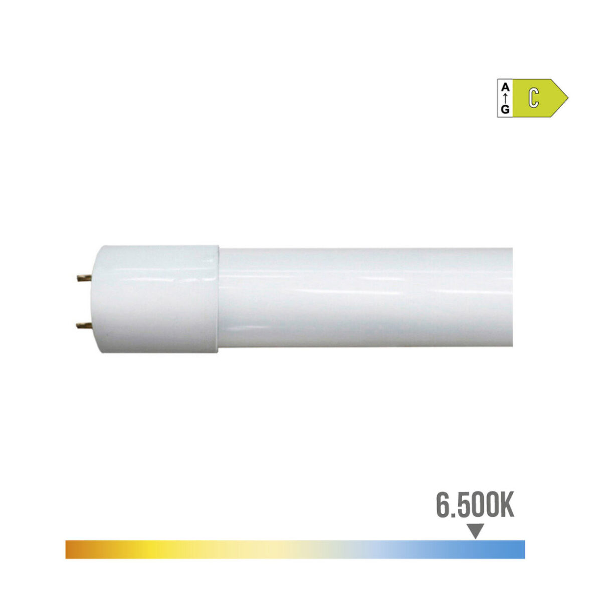 Tubo LED EDM 31291 C 18 W 36 W T8 2900 Lm Ø 2,6 x 120 cm 6500 K - Imagen 3