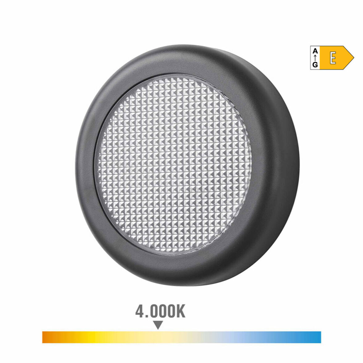 Aplique LED EDM 32155 Negro Plástico E 6 W 450 lm (4000 K) - Imagen 4