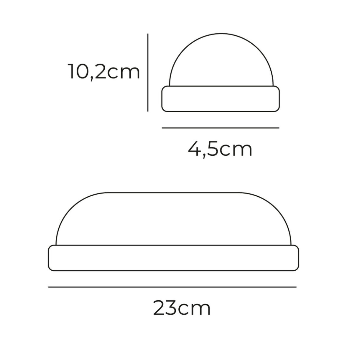 Aplique LED EDM 32405 Blanco Aluminio Plástico F 18 W 120 W 1820 Lm Oval (6400 K) - Imagen 3