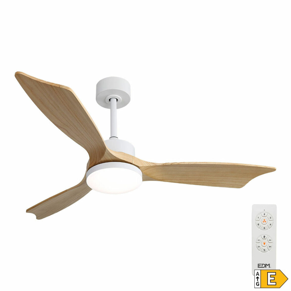 Ventilador de Techo con Luz EDM 33819 Báltico 20 W 2190 Lm - Imagen 3