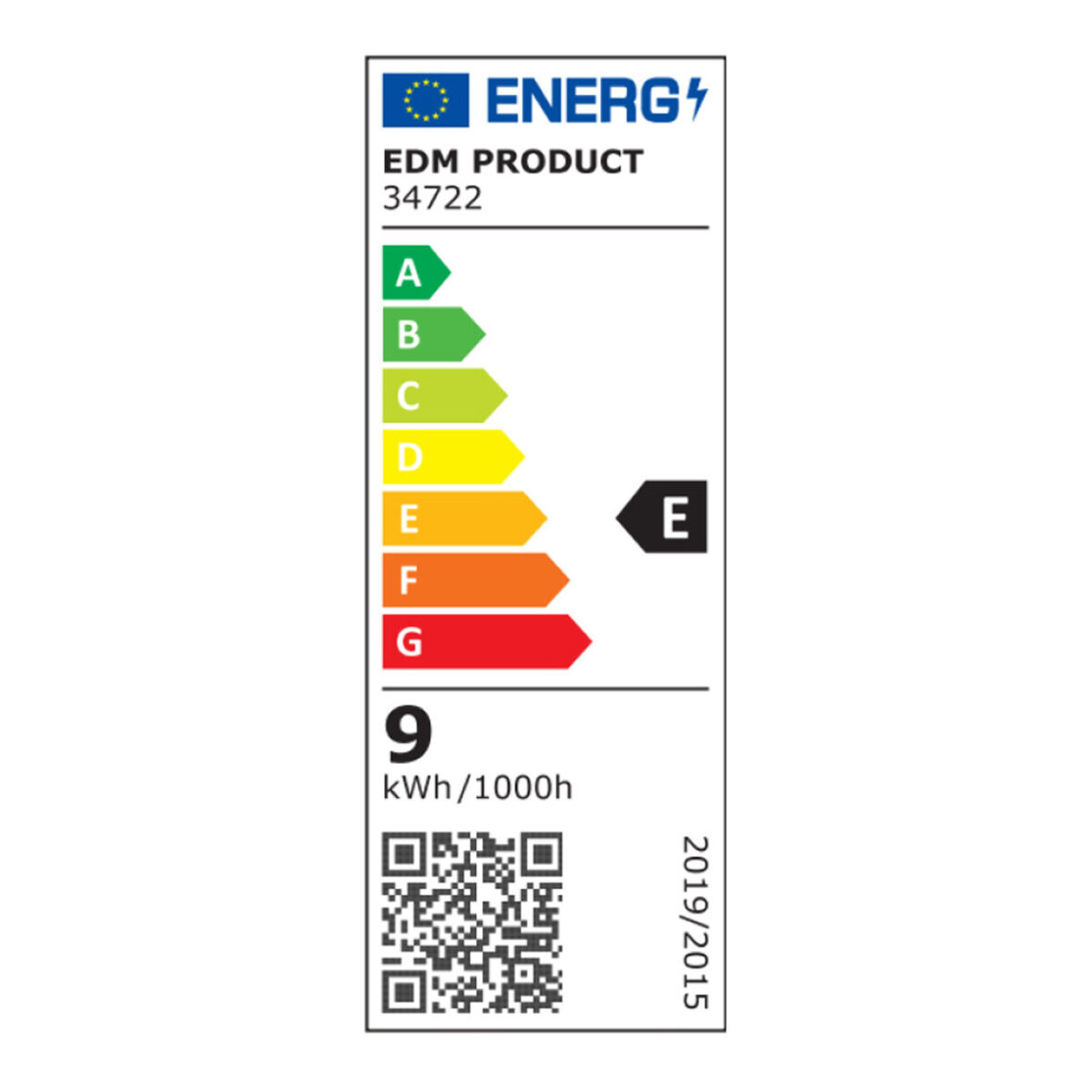 Farol EDM 34722 Polímero 50 W 9 W 810 Lm 22 x 12 x 6 cm Exterior - Imagen 5