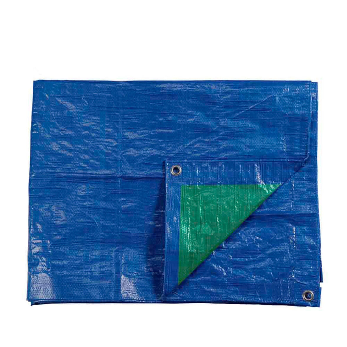 Toldo EDM 74992 Azul Verde 90 g/m² 4 x 5 m Doble cara - Imagen 3