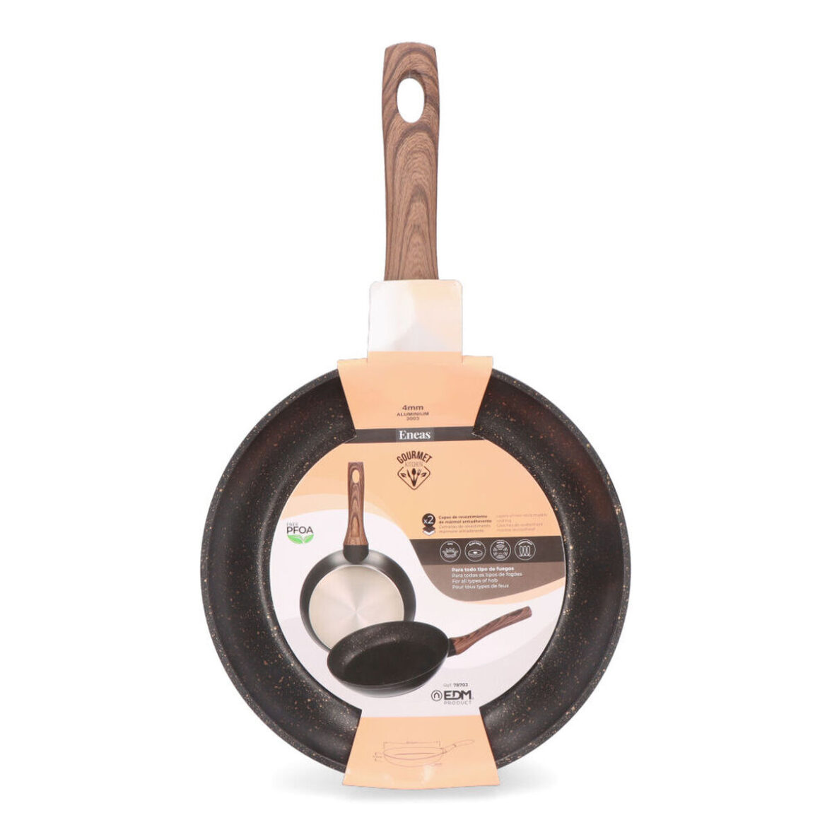 Sartén Antiadherente EDM Eneas Ø 24 cm - Imagen 4