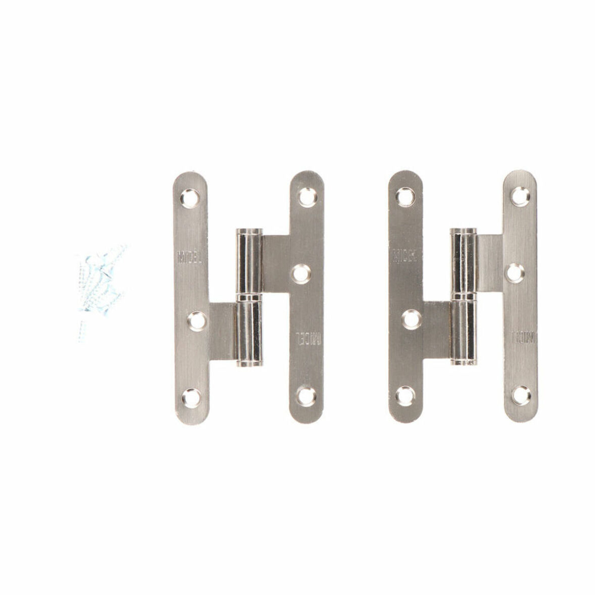 Bisagra EDM 85483 PN07 Acero Inoxidable 100 x 58 mm Izquierda