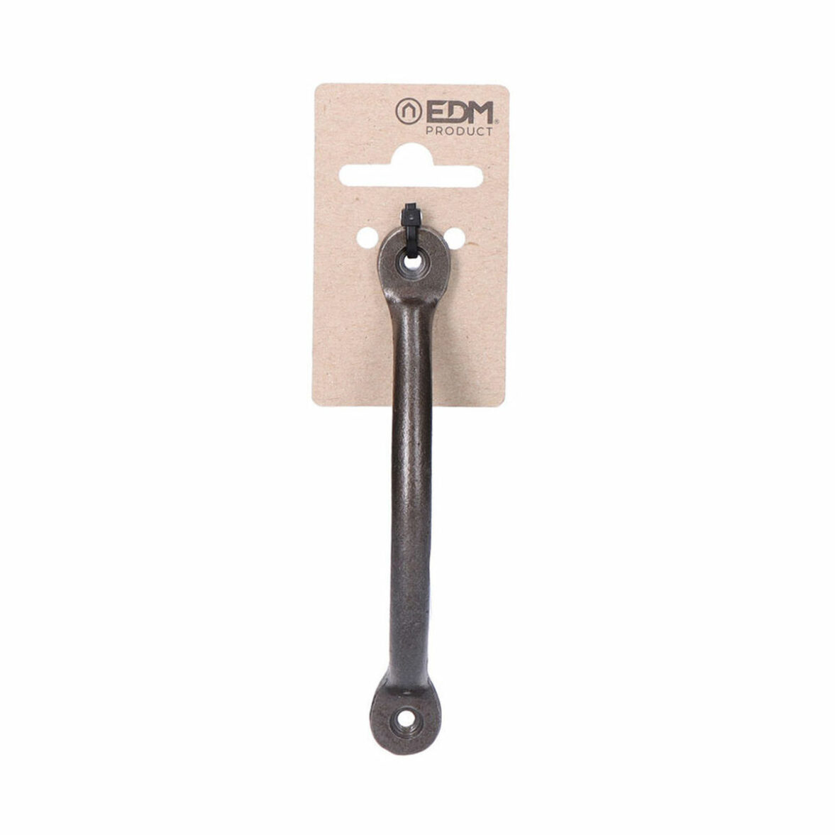 Tirador para puerta EDM 85609 Plateado Acero 125 mm - Imagen 3
