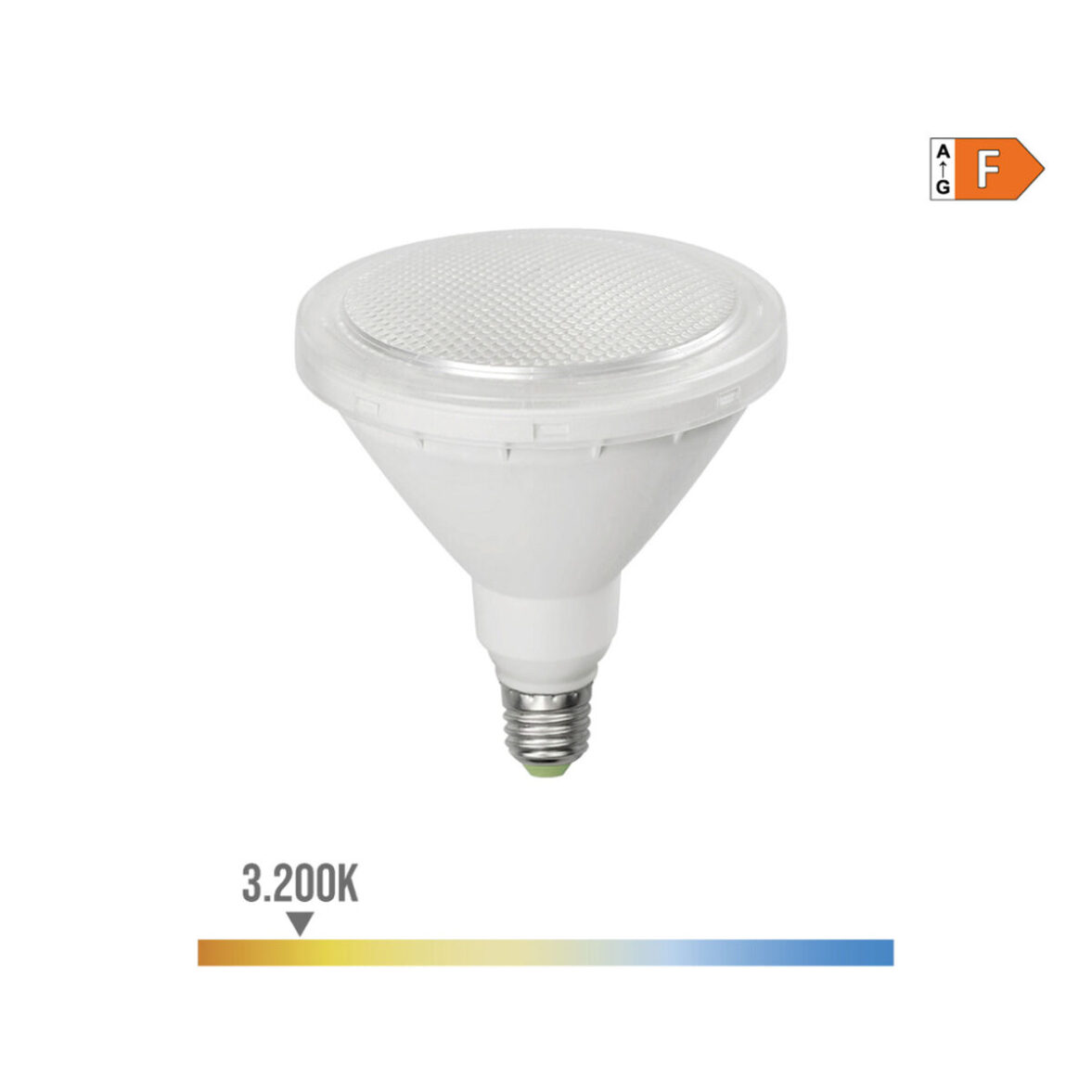 Bombilla LED EDM 98870 F 15 W 80 W E27 1200 Lm 1510 Lm Ø 12 x 13,8 cm (3200 K) - Imagen 3