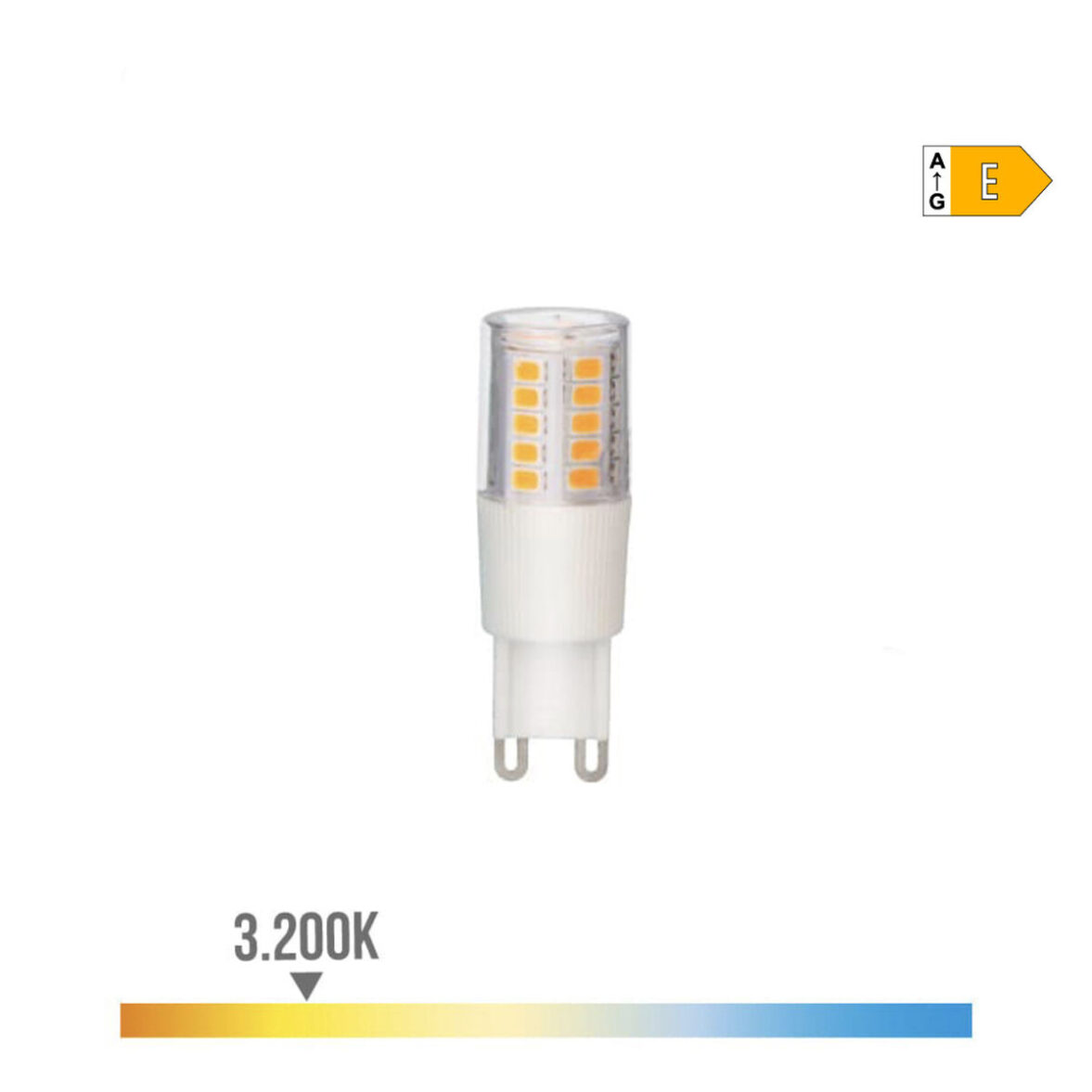 Bombilla LED EDM 98927 E 5,5 W 50 W 51 W G9 700 lm 650 Lm Ø 1,8 x 5,4 cm (3200 K) - Imagen 3