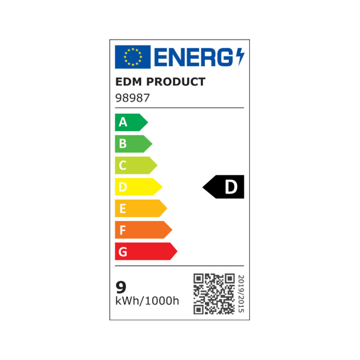 Bombilla LED EDM 98987 D 9 W 87 W R7s 1100 Lm Ø 1,5 x 11,8 cm Lineal (6400 K) - Imagen 5