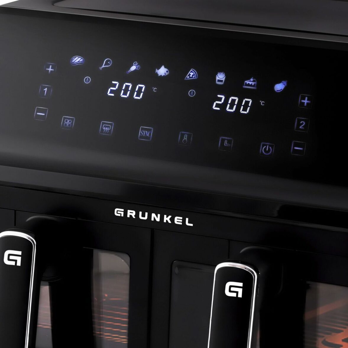 Freidora de Aire Grunkel Negro 2700 W 8 L - Imagen 4