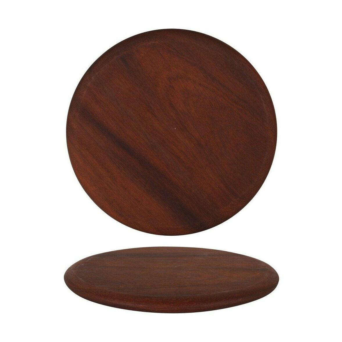 Tabla de servir Viejo Valle Iroko Redondo ø 32 x 1,8 cm (2 Unidades) - Imagen 3