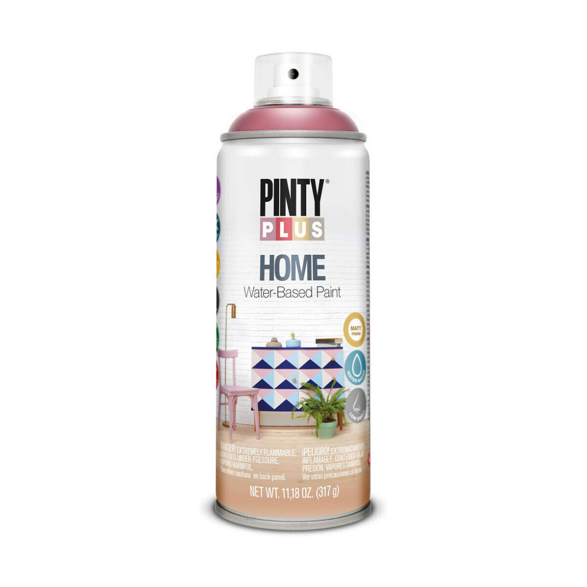 Pintura en spray Pintyplus Home HM119 400 ml Old Wine