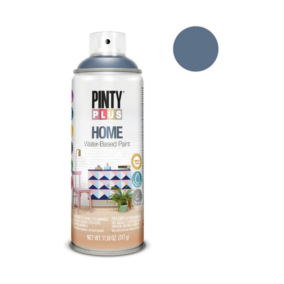 Pintura en spray Pintyplus Home HM128 400 ml Ancient Klein - Imagen 3