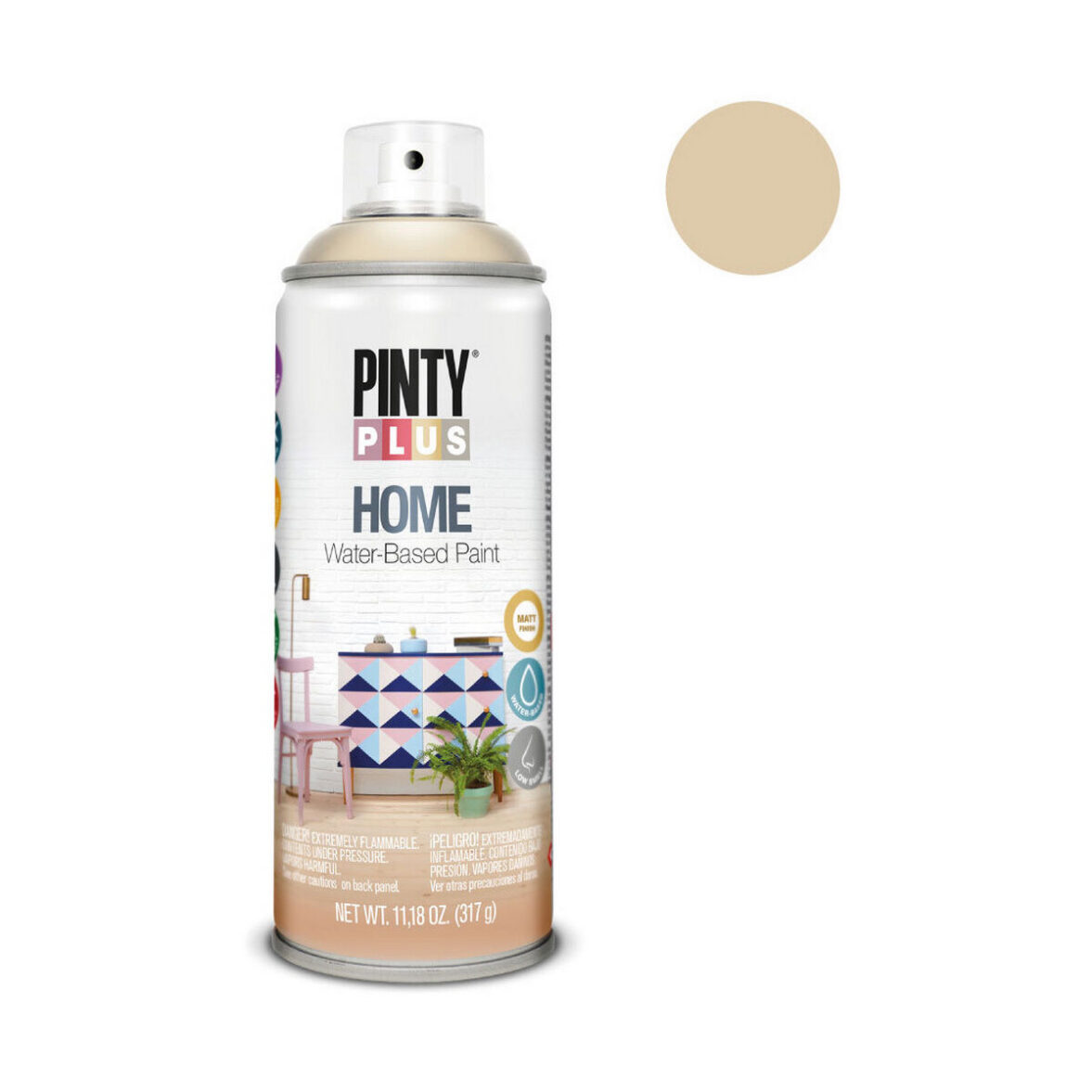 Pintura en spray Pintyplus Home HM129 400 ml Arena - Imagen 3