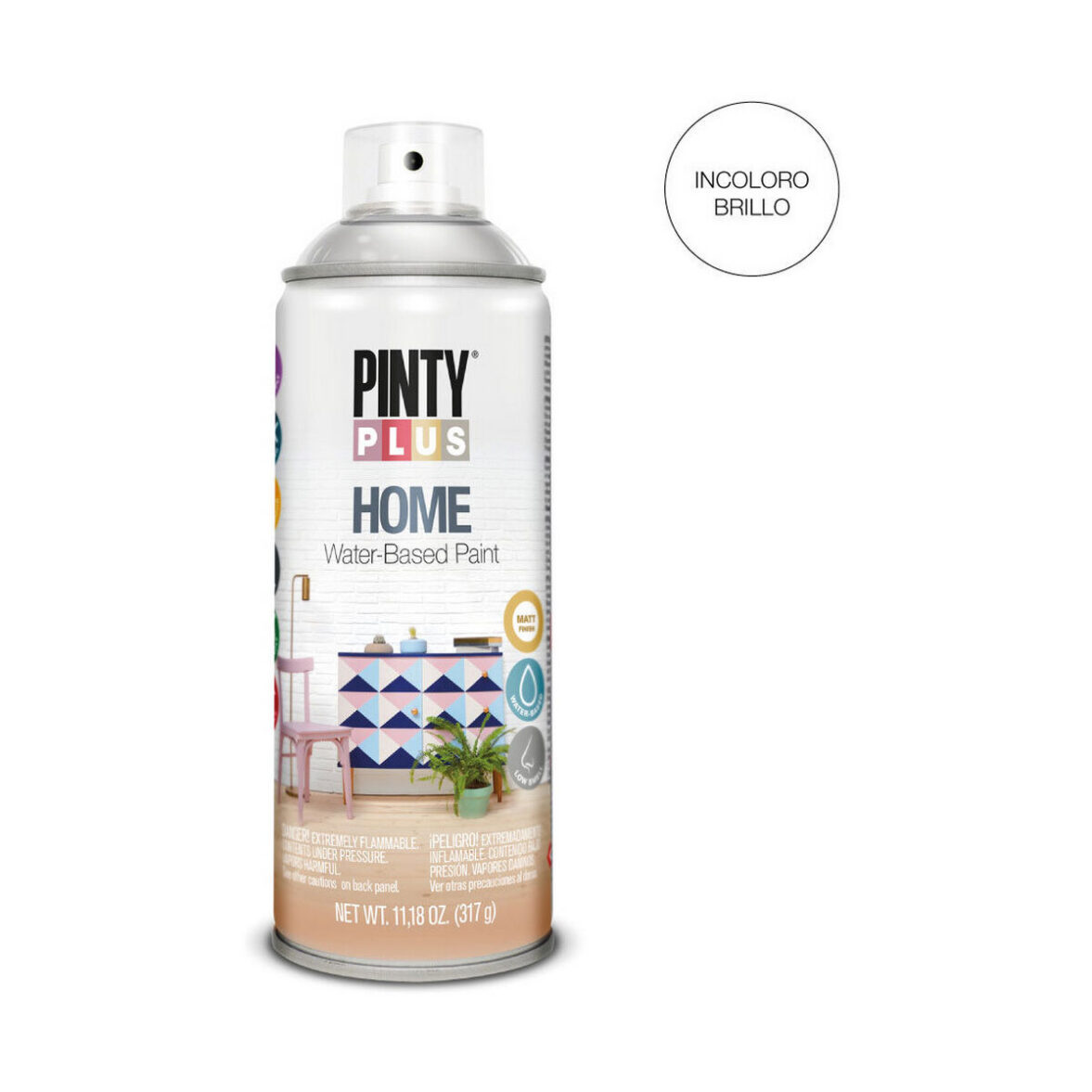 Barniz en Spray Pintyplus Home HM441 400 ml Incoloro - Imagen 3