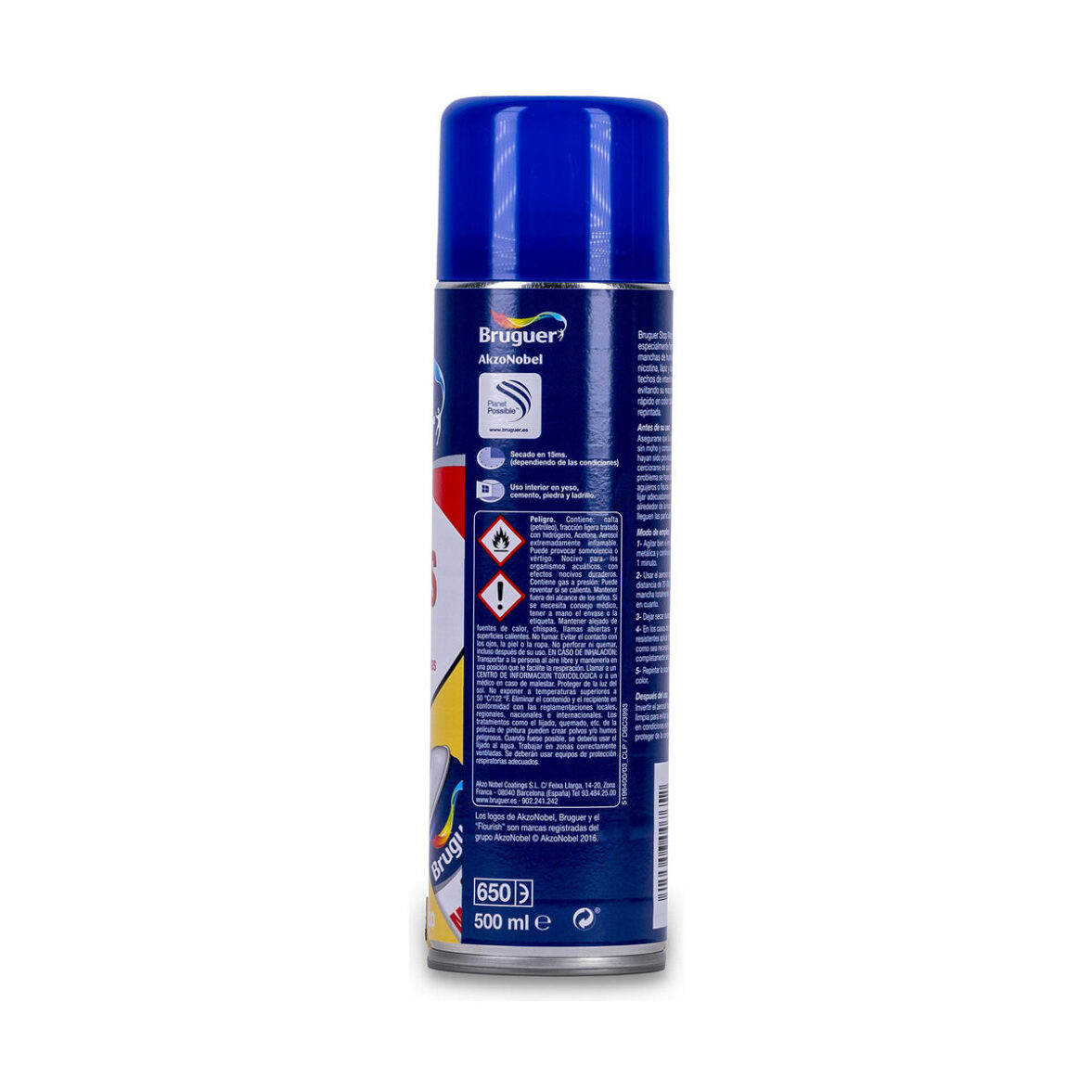 Pintura en spray Bruguer 5196400 Antimanchas Blanco 500 ml - Imagen 3