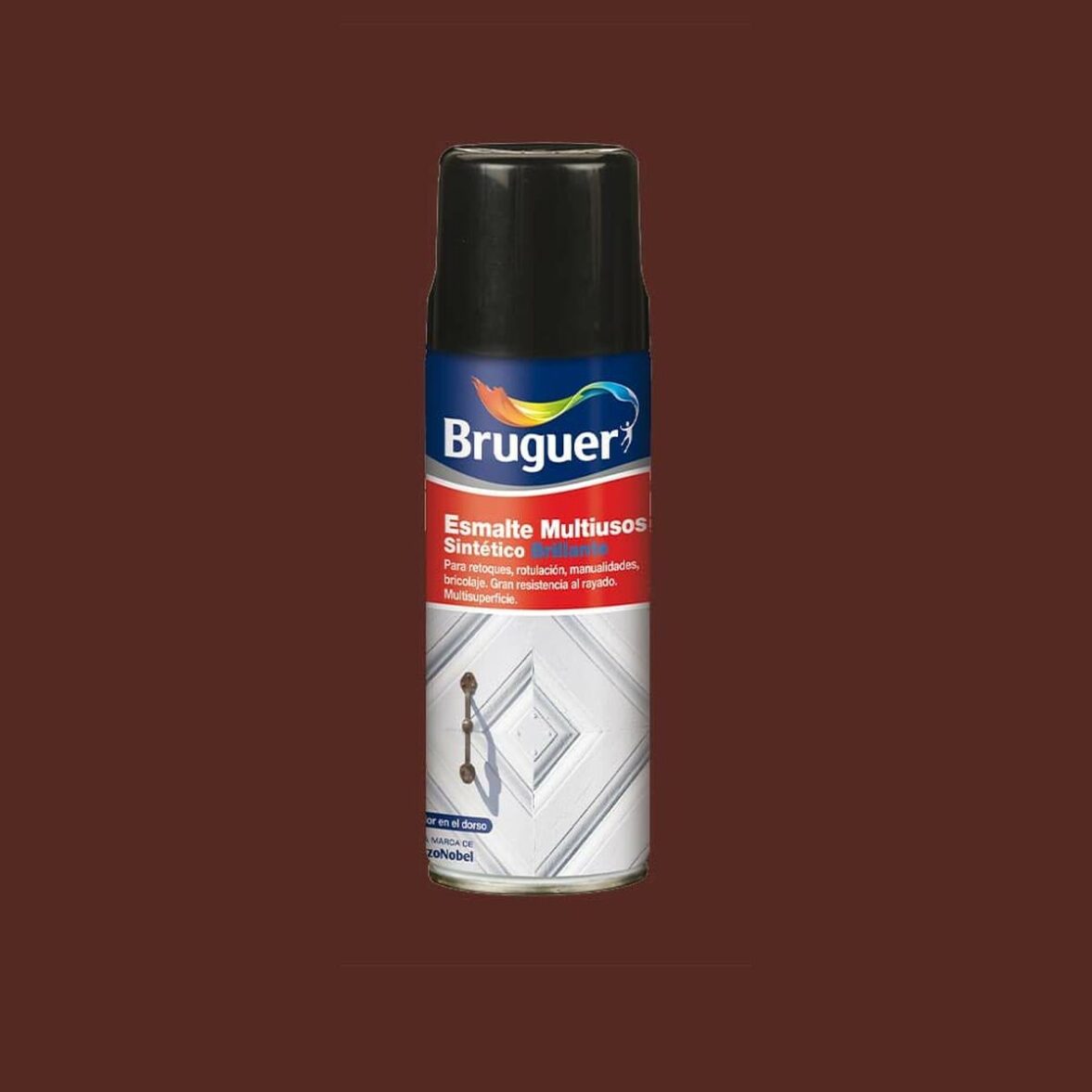 Esmalte sintético Bruguer 5197984 Spray Multiusos Marrón 400 ml - Imagen 3