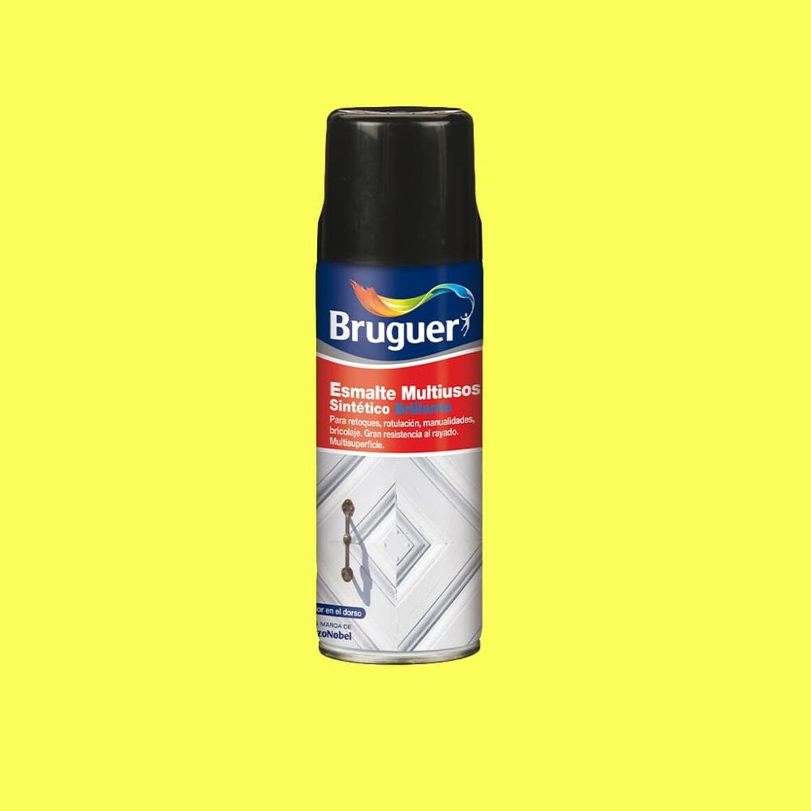 Esmalte sintético Bruguer 5197985 Spray Multiusos Limón 400 ml - Imagen 3