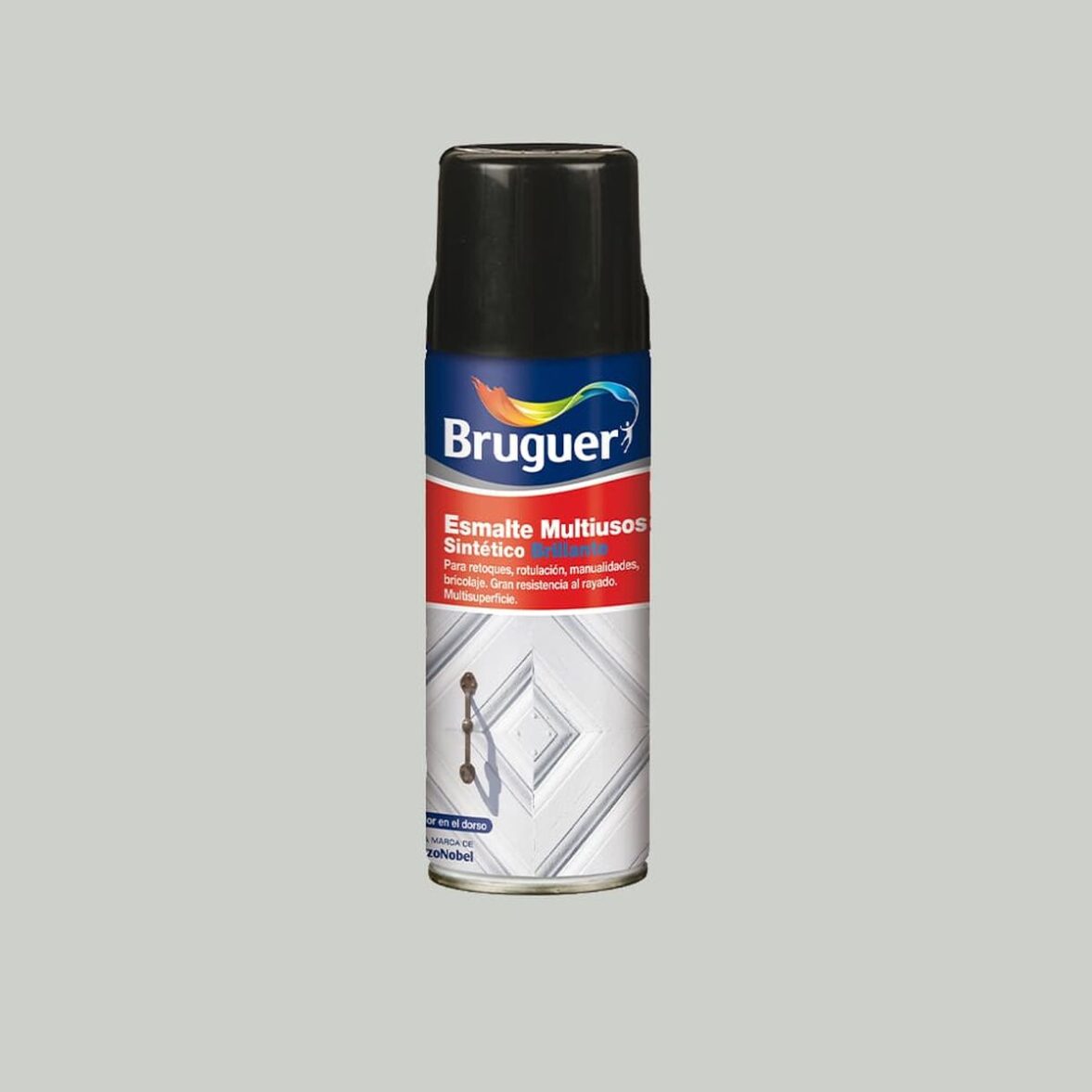 Esmalte sintético Bruguer 5197987 Spray Multiusos 400 ml Gris Perla - Imagen 3