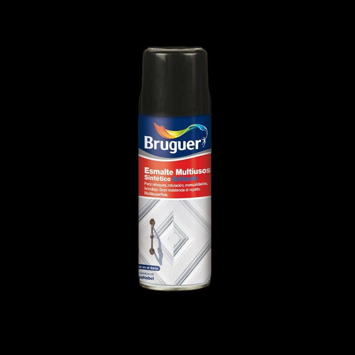 Esmalte sintético Bruguer 5197989 Spray Multiusos Negro 400 ml - Imagen 3