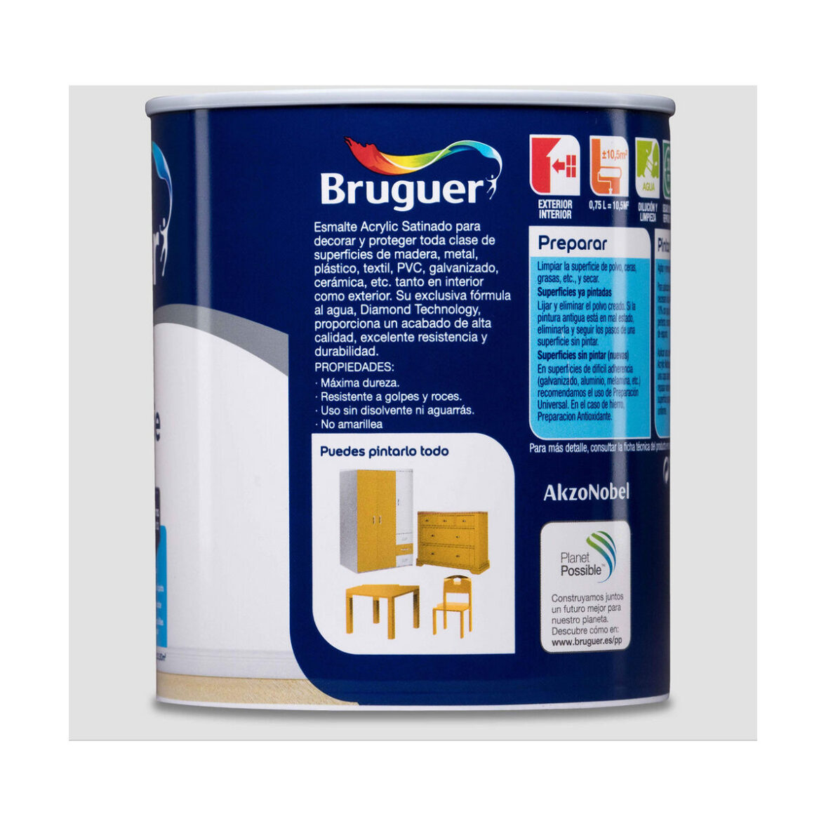 Barniz Bruguer 5298127 750 ml Esmalte para acabados - Imagen 8