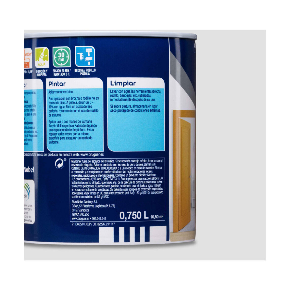 Barniz Bruguer 5298127 750 ml Esmalte para acabados - Imagen 4