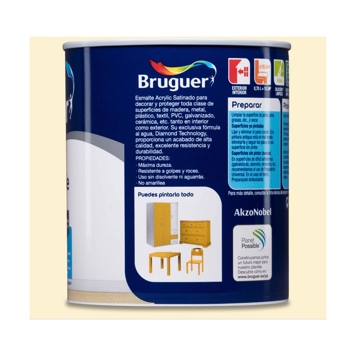 Barniz Bruguer 5057441 750 ml Esmalte para acabados - Imagen 3