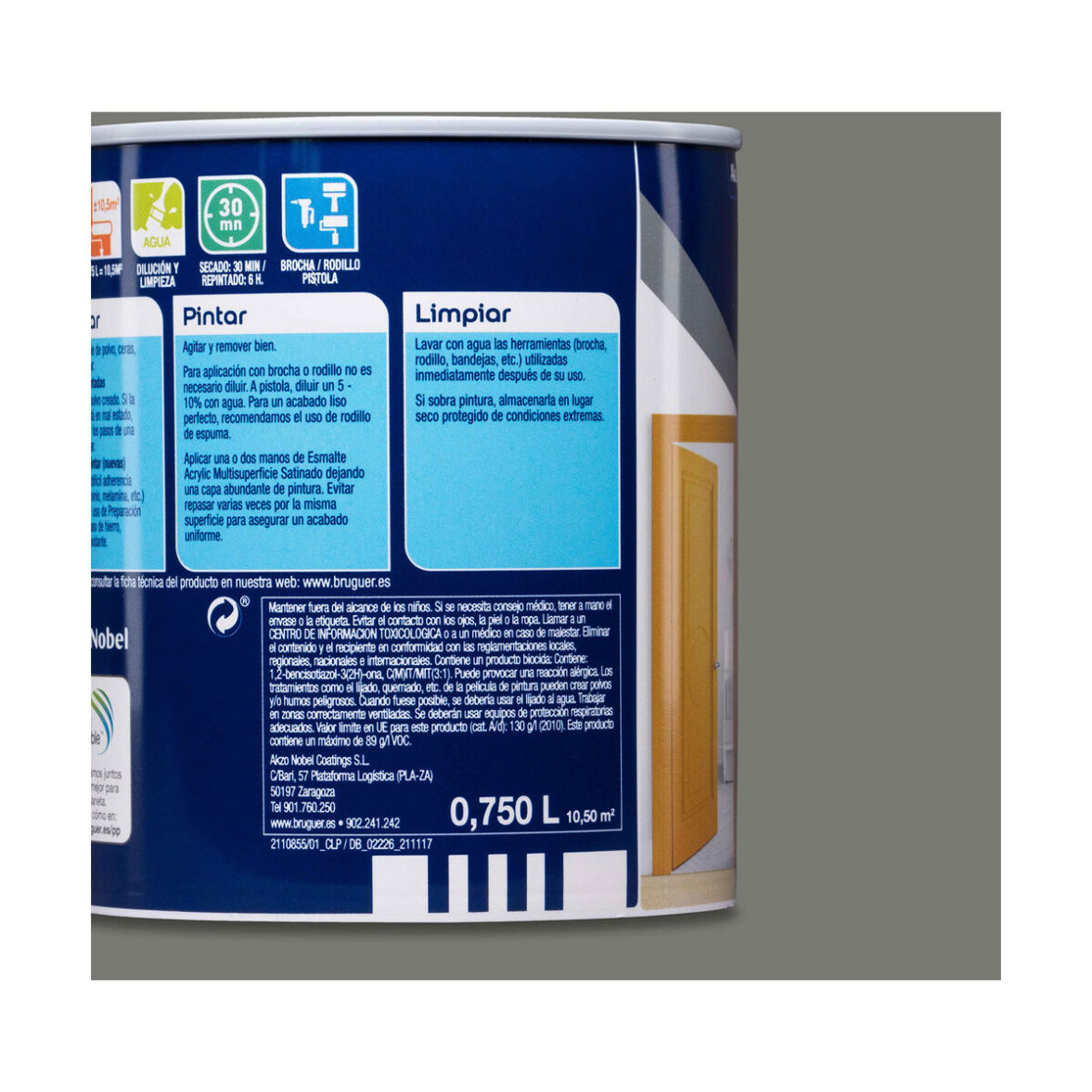 Barniz Bruguer 5057463 750 ml Esmalte para acabados - Imagen 4