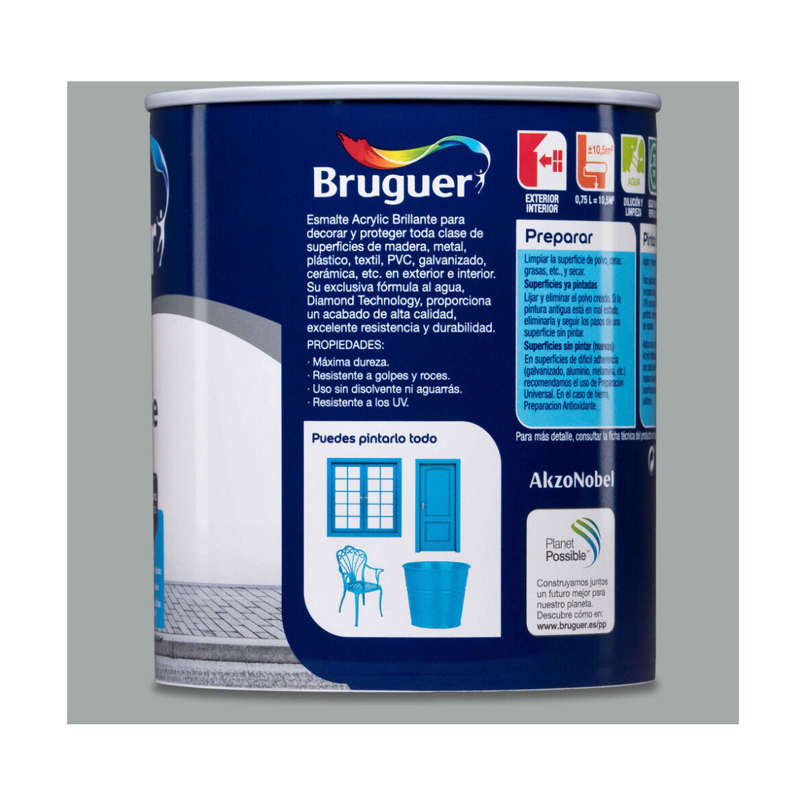 Barniz Bruguer 5057471 750 ml Esmalte para acabados - Imagen 3