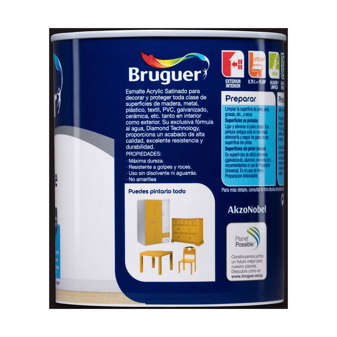 Barniz Bruguer 5057491 750 ml Esmalte para acabados - Imagen 7