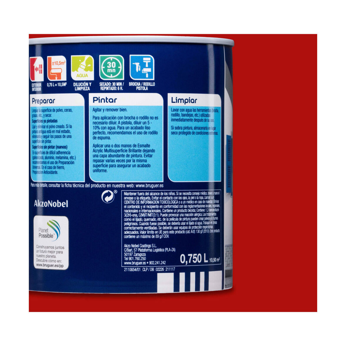 Barniz Bruguer 750 ml Esmalte para acabados - Imagen 4