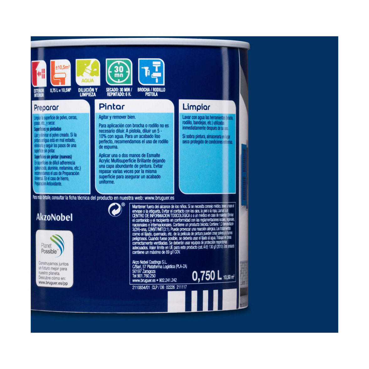 Barniz Bruguer 5057548 750 ml Esmalte para acabados - Imagen 8