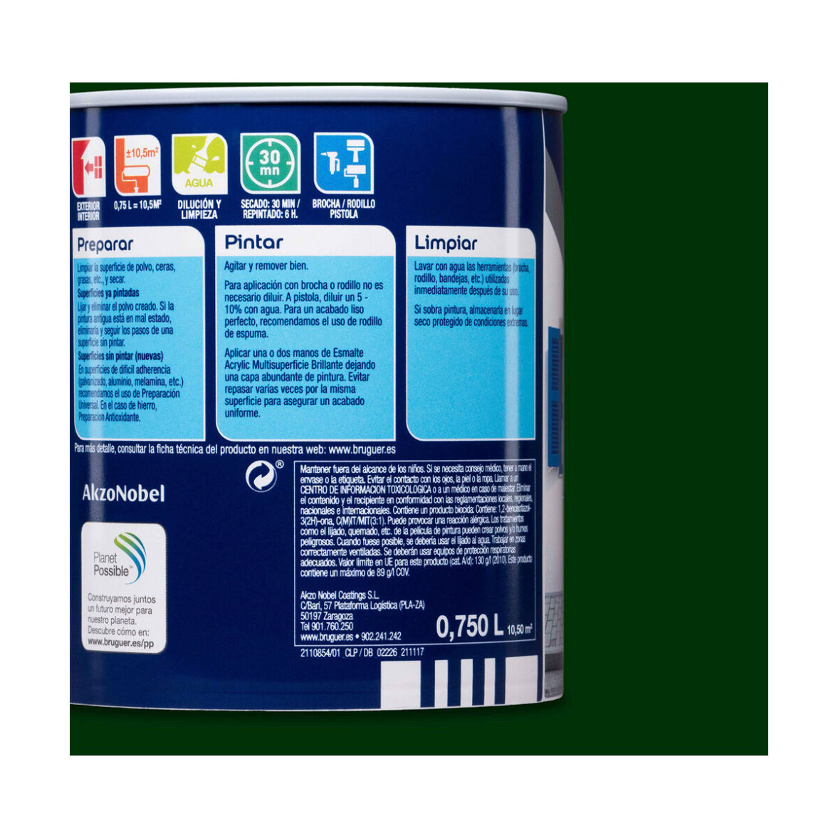 Barniz Bruguer 5057557 750 ml Esmalte para acabados - Imagen 3