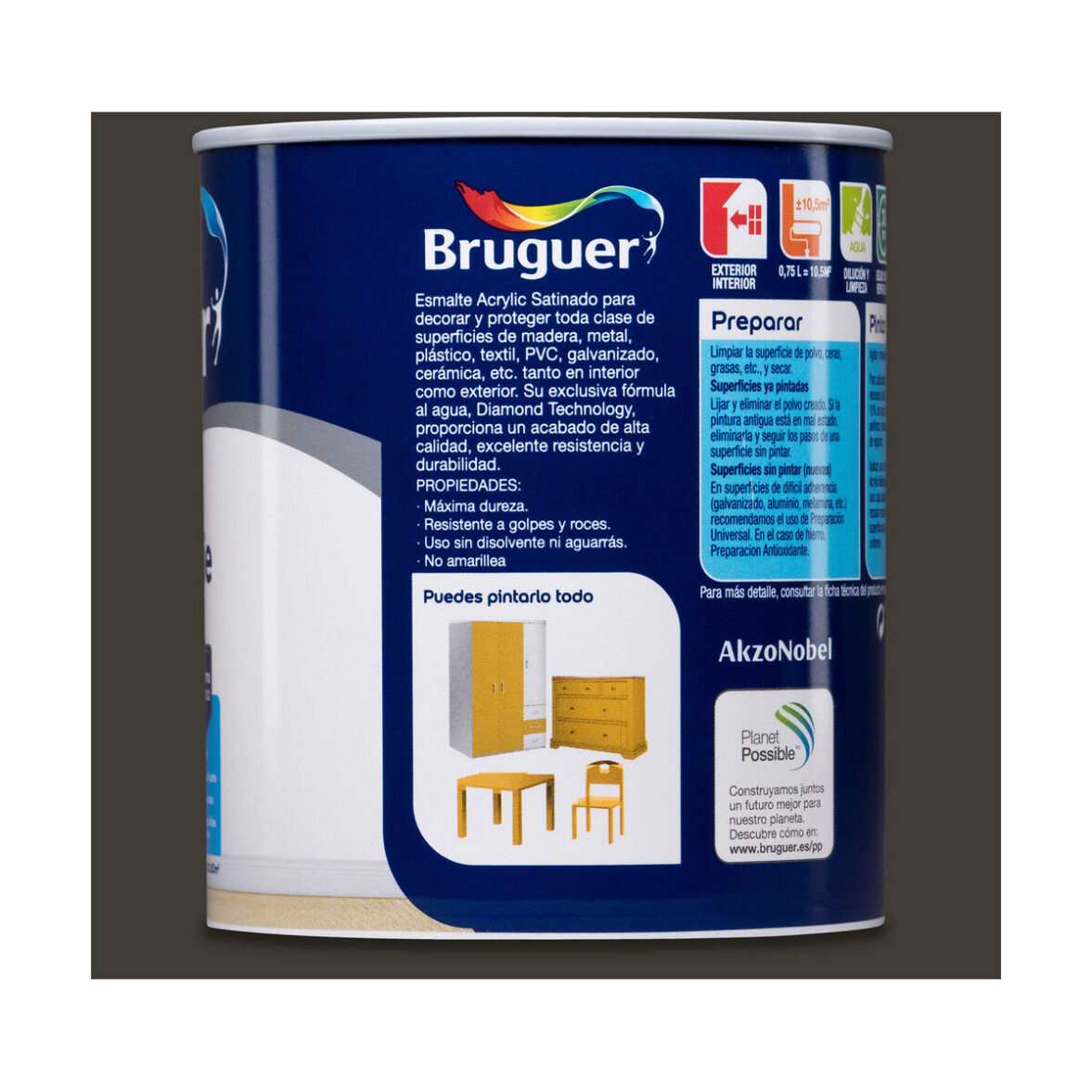 Barniz Bruguer 5161515 750 ml Esmalte para acabados - Imagen 5