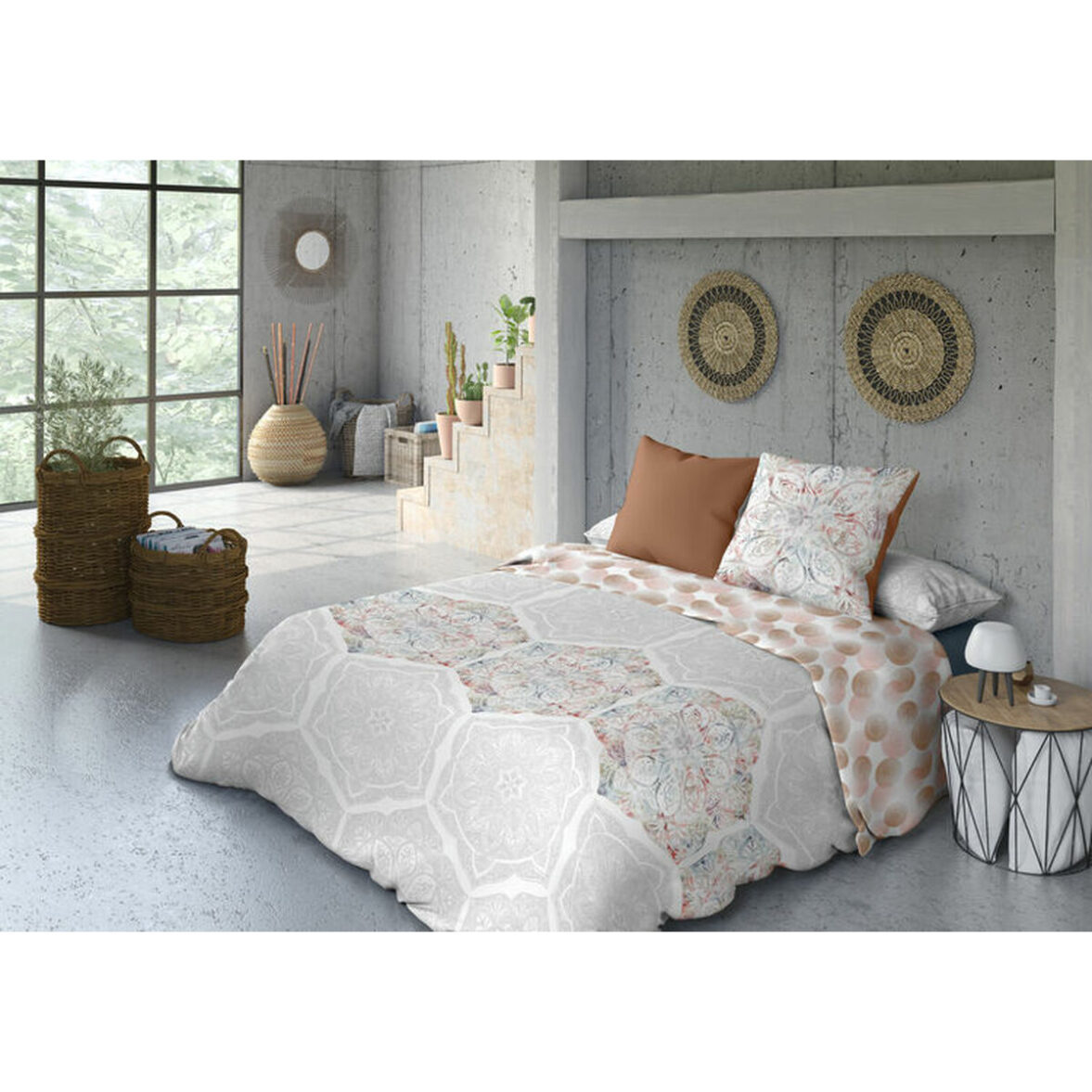 Funda Nórdica Pierre Cardin RESORT Beige 144 Hilos 150 x 230 cm - Imagen 3