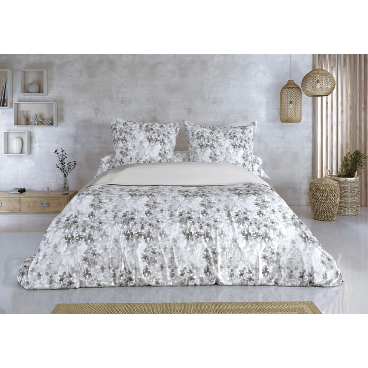Juego de funda nórdica Pierre Cardin LUCIA Marrón Cama de 90 2 Piezas - Imagen 3