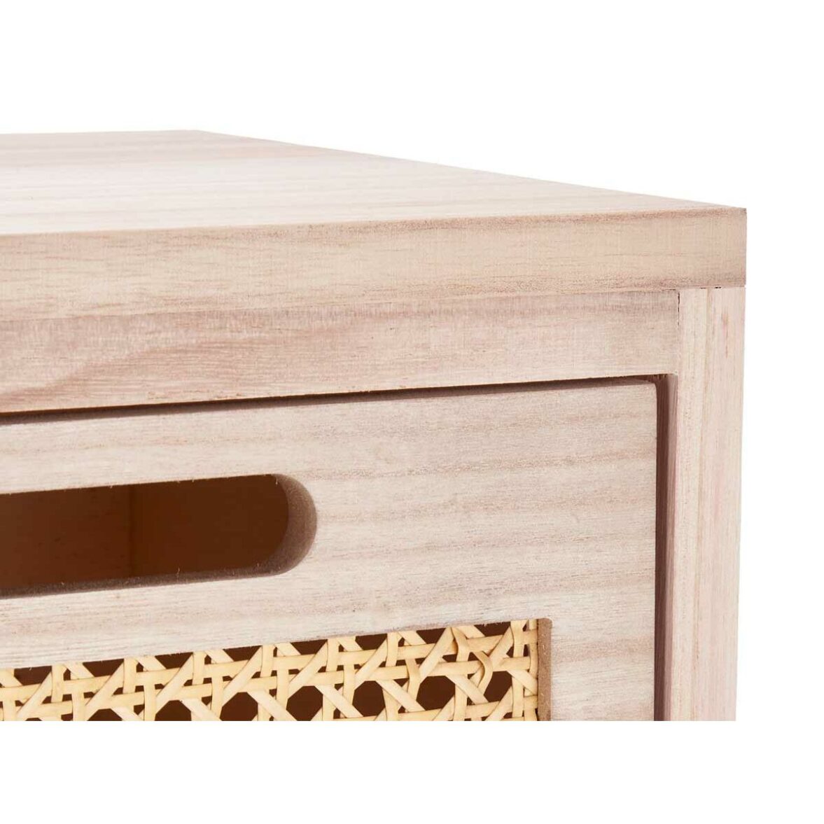 Cajonera GiftDecor Rattan Natural 27 x 73 x 25 cm 4 cajones - Imagen 3
