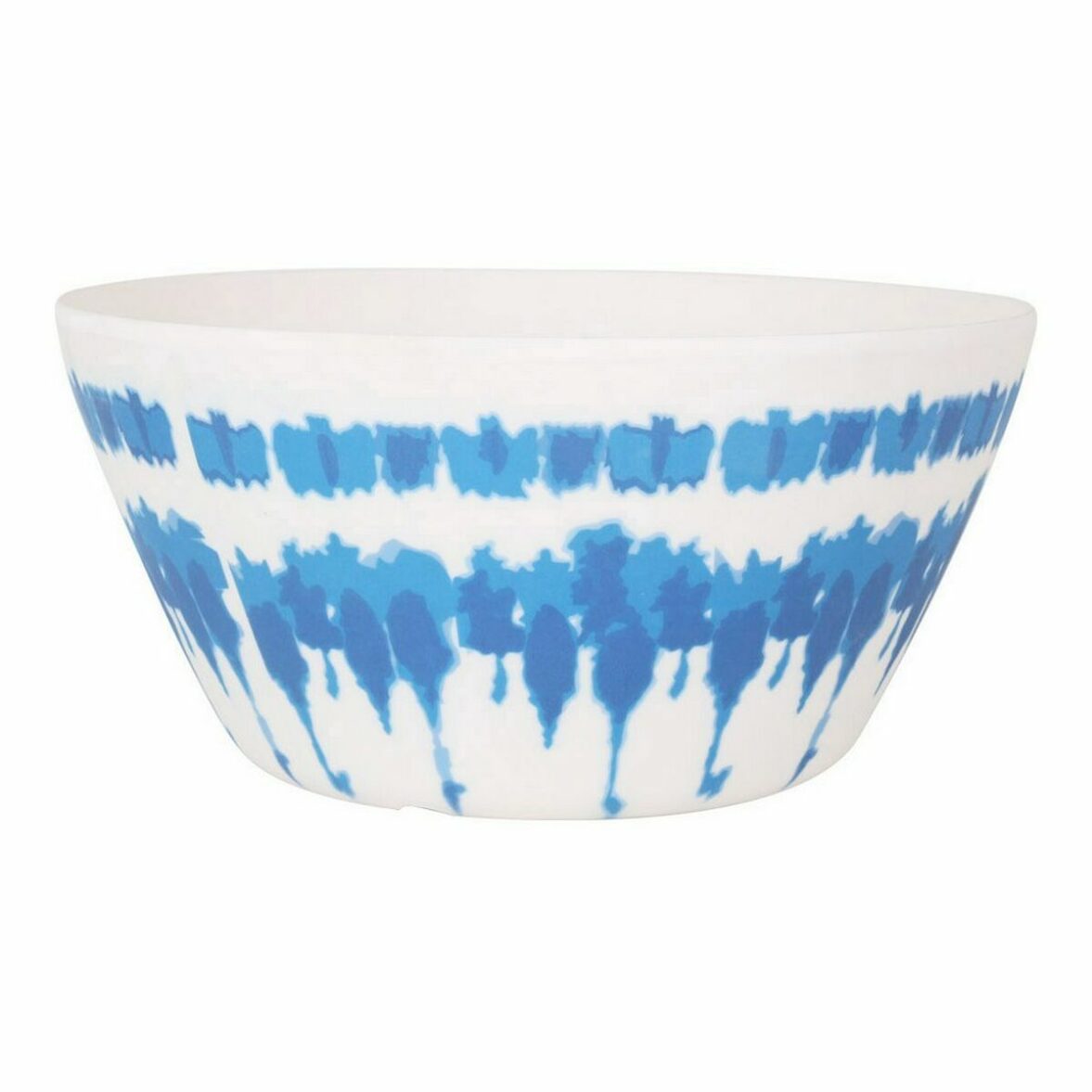 Ensaladera Santa Clara Tie-Dye Azul Blanco Melamina (24 Unidades) - Imagen 3