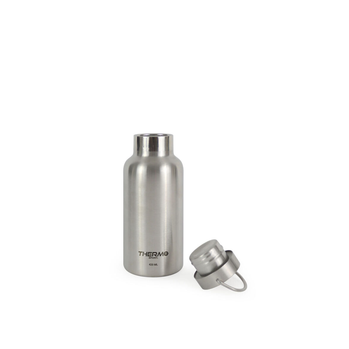 Botella Térmica ThermoSport Acero 420 ml Con asa - Imagen 3