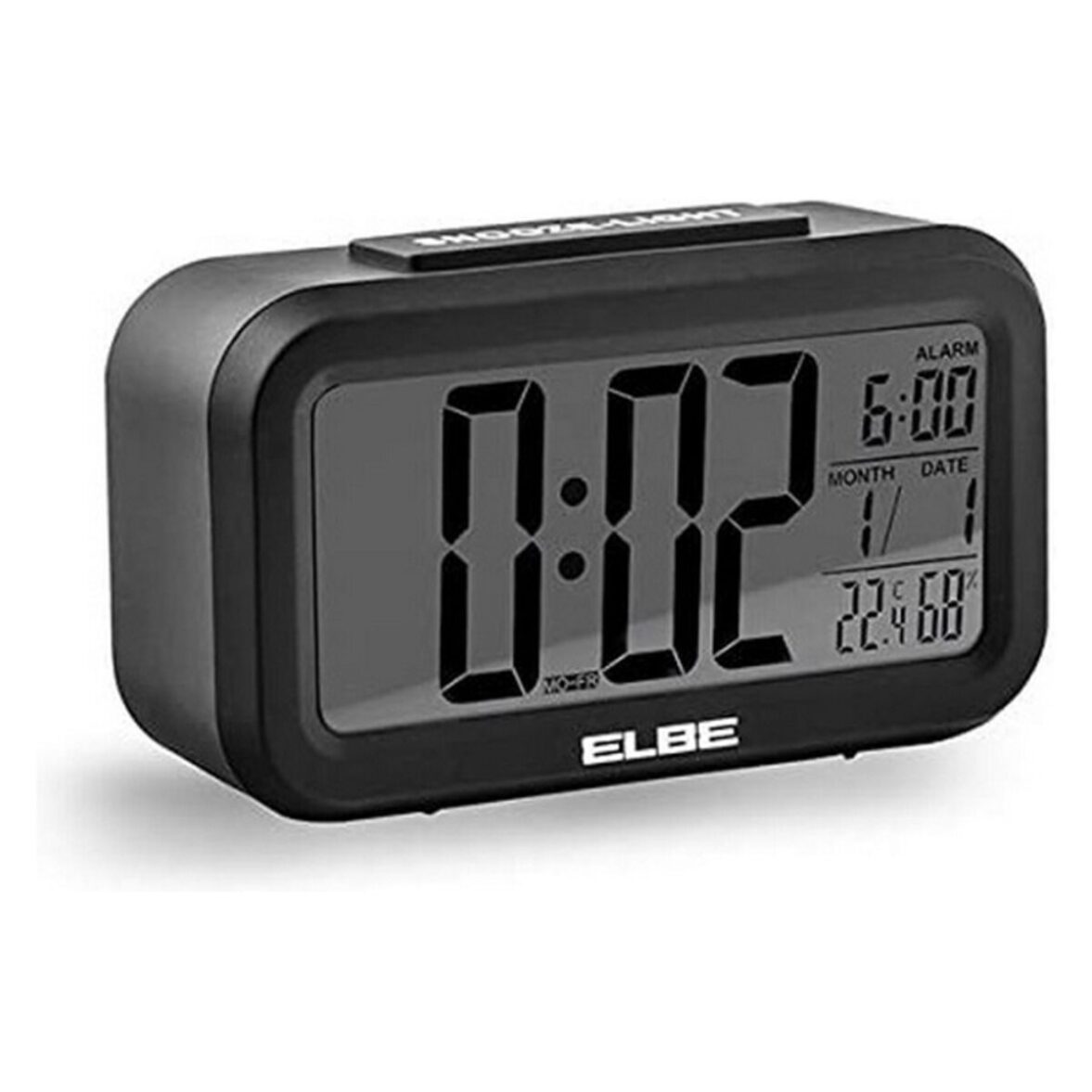 Reloj Despertador ELBE RD-668 Negro 4,4" - Imagen 9