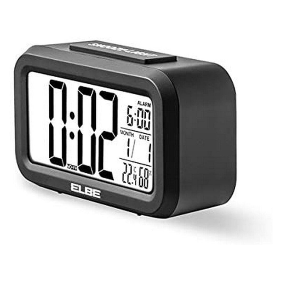 Reloj Despertador ELBE RD-668 Negro 4,4" - Imagen 7