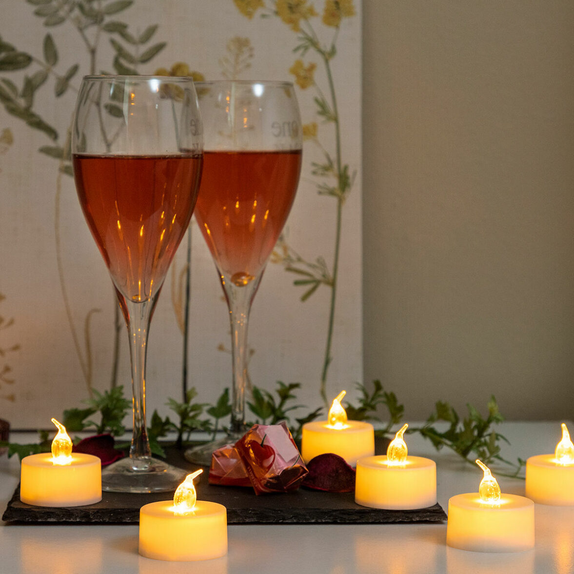Set de Velas de Té LED Romandle InnovaGoods 12 Unidades - Imagen 6
