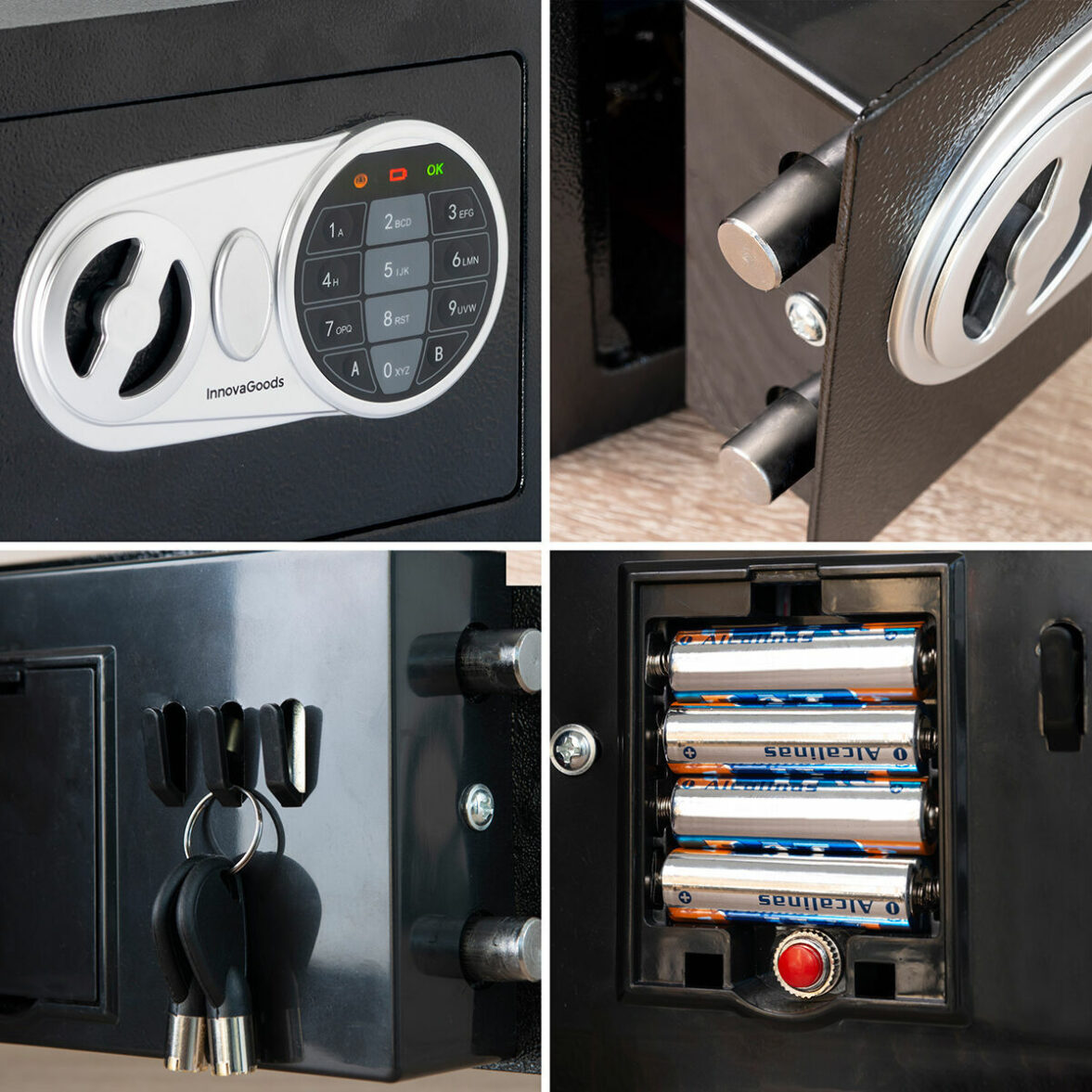 Caja Fuerte con Cerradura Electrónica Safeck InnovaGoods - Imagen 7