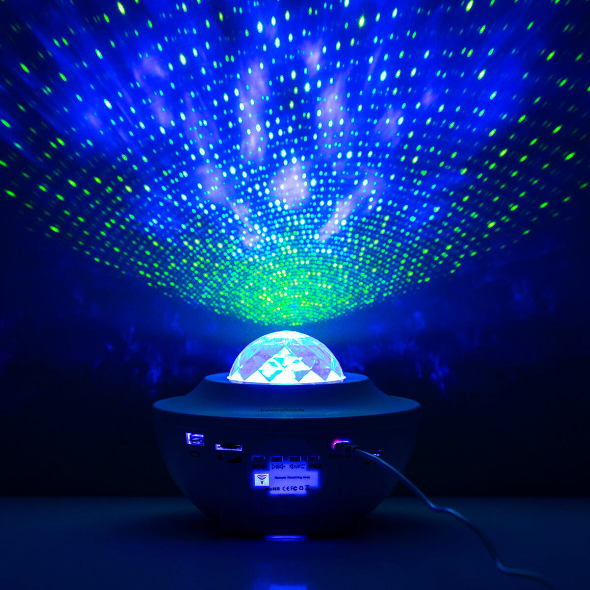 Proyector LED de Estrellas con Altavoz Sedlay InnovaGoods - Imagen 7
