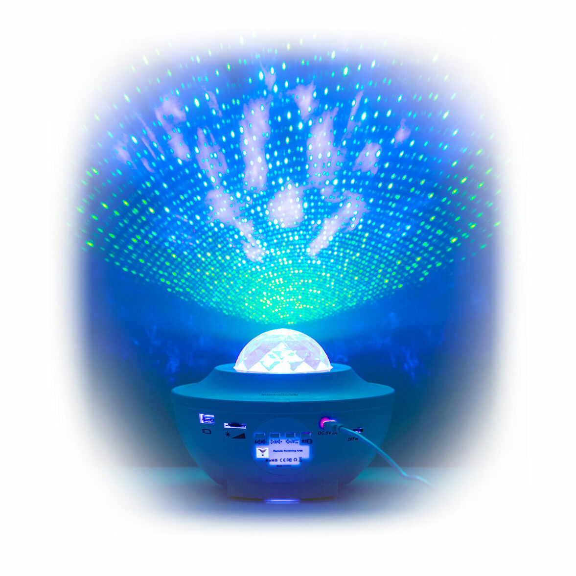 Proyector LED de Estrellas con Altavoz Sedlay InnovaGoods - Imagen 8