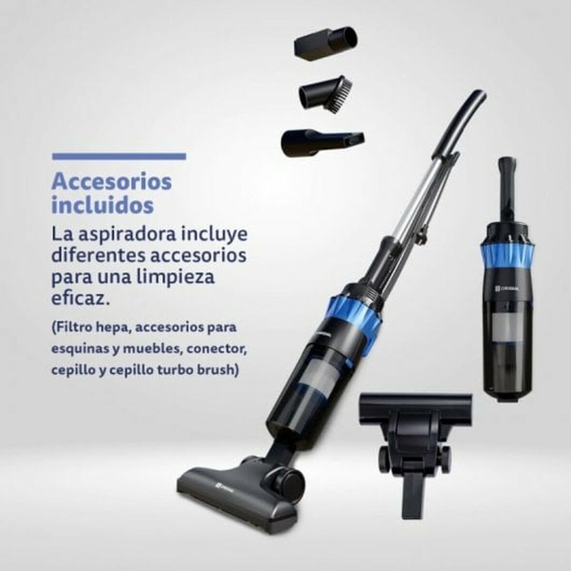 Aspirador Escoba Origial CycloneClean  600 W - Imagen 3