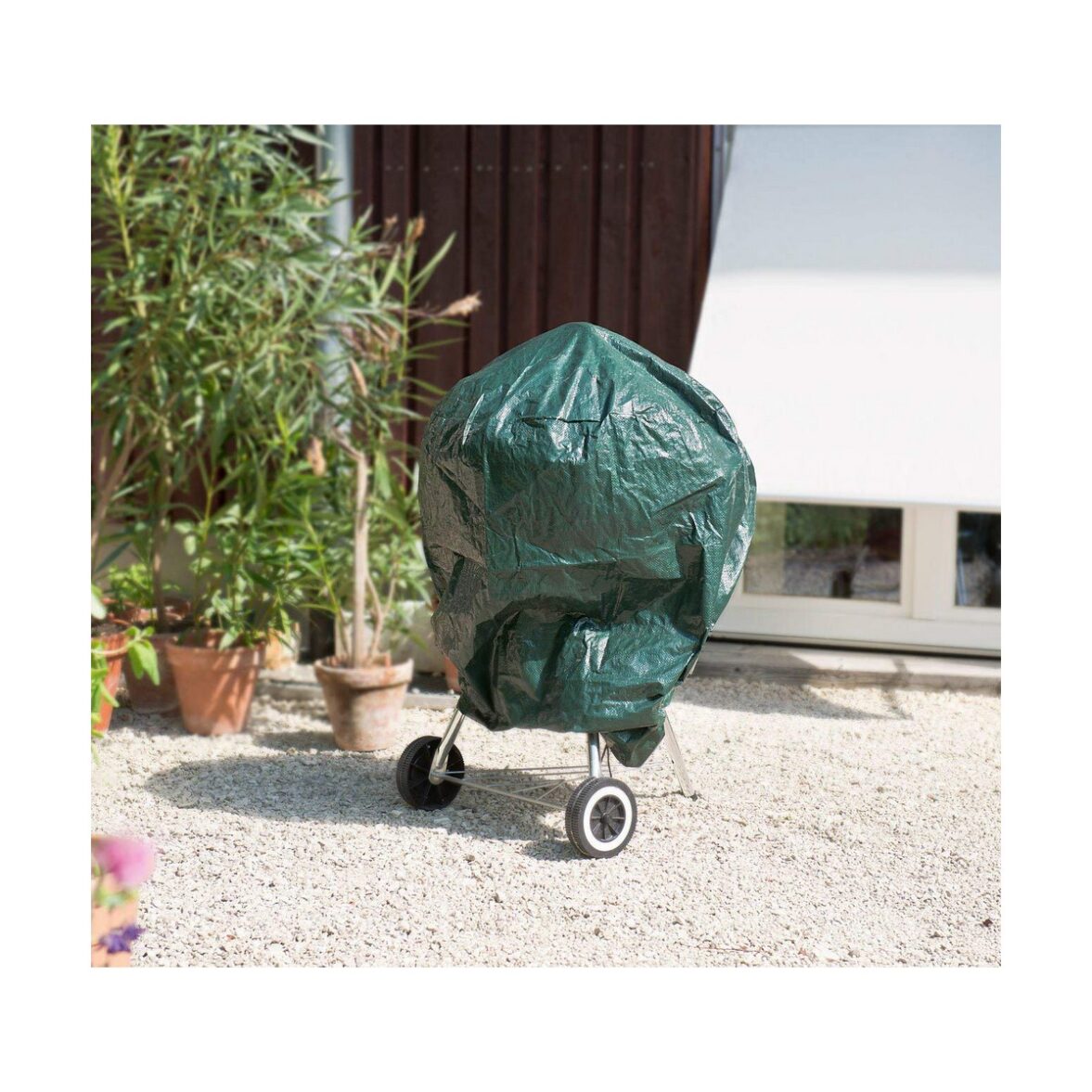 Funda Protectora para Barbacoa Altadex Verde Polietileno Plástico - Imagen 5