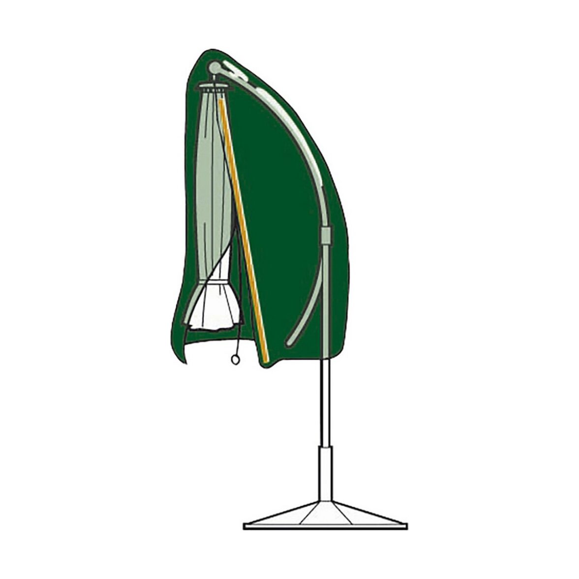 Funda para Sombrilla Altadex Sombrilla Verde - Imagen 3