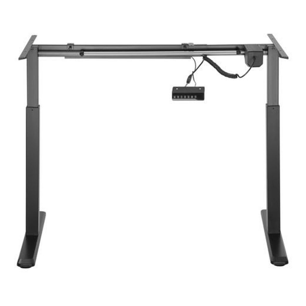 Soporte de Escritorio Motorizado Aisens DF01B-079 Negro Acero